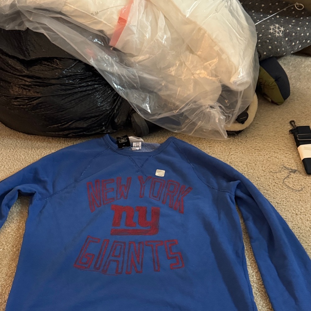New York Giants Blue Crewneck Sweater